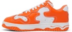 Lookbook MSCHF Super Normal 2 'Orange Milk' Lelaki Kasut Sneakers Oran. MSCHF005-1-OM