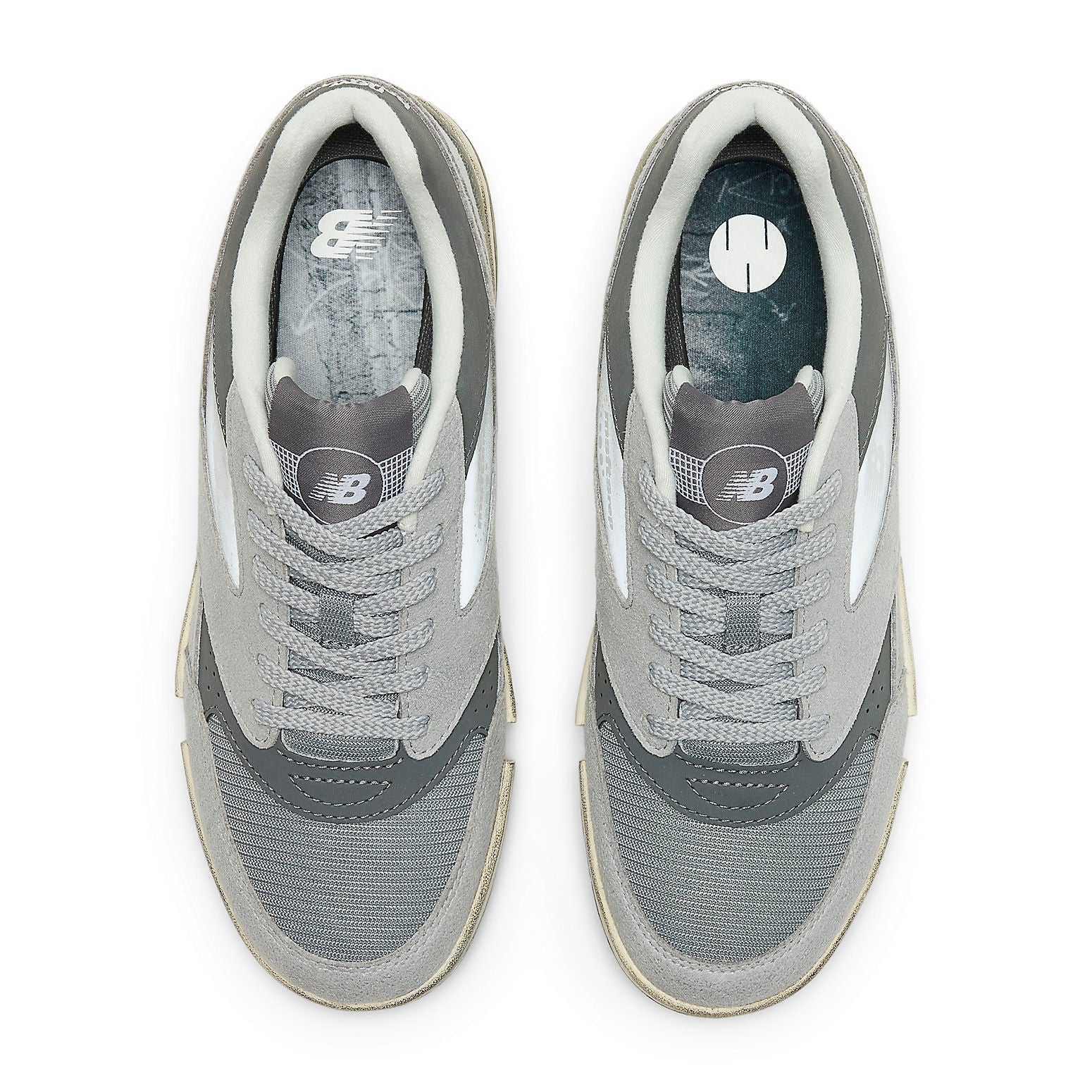 Lookbook MSFTSrep x New Balance 0.01 'Abu-abu' CTJSGR