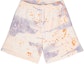 Buy MSGM Shorts Beige Casual con Logo y Detalles de Salpicaduras de Pintura. 3640MB77247092-BEIGE