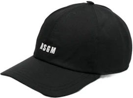 Order MSGM 黑色刺繡字母棒球帽 3540ML0323751499