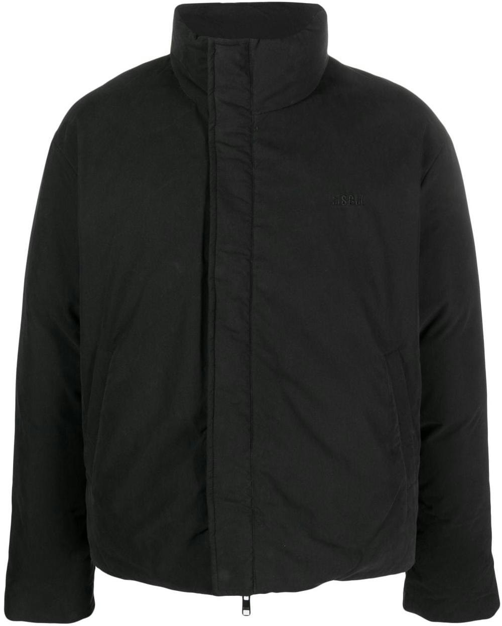 msgm-black-high-neck-down-jacket-with-embroidered-back-logo-3540-mh-02237703-black