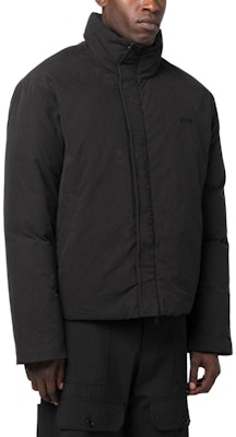 MSGM 黑色高领羽绒夹克 后背刺绣标志 3540MH02237703-BLACK Purchase MSGM 黑色高领羽绒夹克 后背刺绣标志 3540MH02237703-BLACK