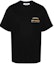 Order MSGM 黑色短袖logo印花T恤。 3640MM148247002-BLACK