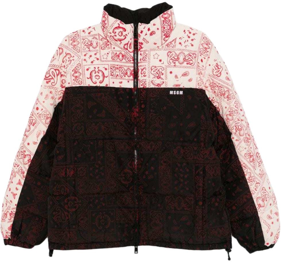 msgm-black-logo-print-patchwork-jacket-with-stand-collar-3740-mh-01237705-black