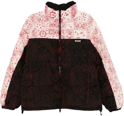 MSGM 黑色标志拼接立领外套. 3740MH01237705-BLACK Order MSGM 黑色标志拼接立领外套. 3740MH01237705-BLACK