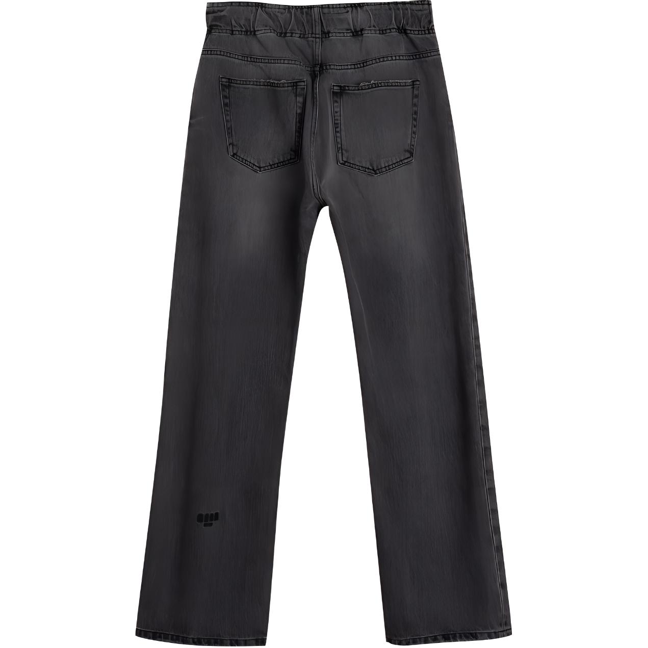 Lookbook MSGM 미드라이즈 워시드 드로스트링 진 그레이 2940MP81L-207573-96