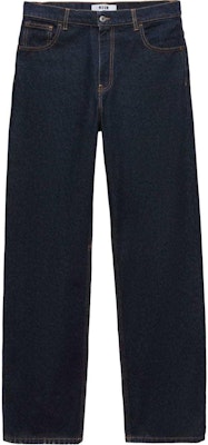 MSGM 네이비 블루 데님 진 백 로고 패치 대비 안감. 3740MP233L247599-BLUE Order MSGM 네이비 블루 데님 진 백 로고 패치 대비 안감. 3740MP233L247599-BLUE