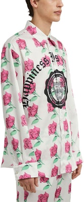 MSGM 로즈 프린트 긴소매 버튼다운 셔츠 3540ME08A-237551-01 Purchase MSGM 로즈 프린트 긴소매 버튼다운 셔츠 3540ME08A-237551-01