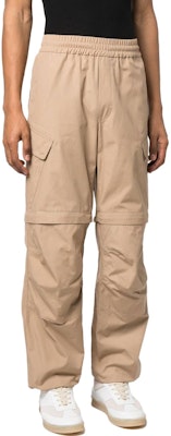 MSGM 솔리드 스트레이트 핏 캐주얼 카고 팬츠 베이지 3440MP05237006-23 Purchase MSGM 솔리드 스트레이트 핏 캐주얼 카고 팬츠 베이지 3440MP05237006-23