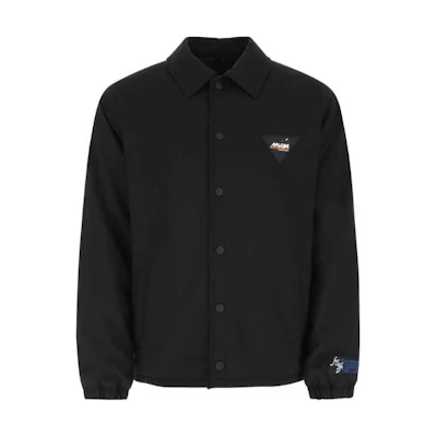 MSGM Black Collared Long-Sleeve Jacket 3140MH07217508-99