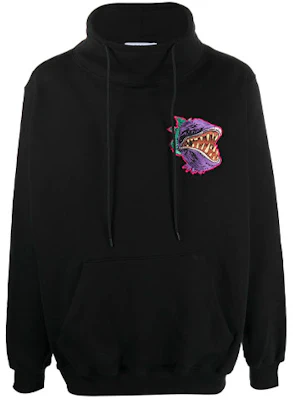 MSGM 黑色高领怪兽贴布套头衫 2940MM212207599-99 Buy MSGM 黑色高领怪兽贴布套头衫 2940MM212207599-99