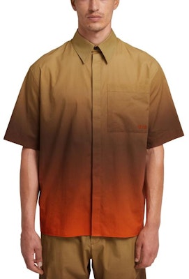 MSGM 男士多色拼接寬鬆短袖襯衫 3640ME17X247057-23 Purchase MSGM 男士多色拼接寬鬆短袖襯衫 3640ME17X247057-23