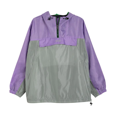 MSGM Colorblock Pullover Drop Shoulder Jacket Purple 3040MH04XY217009-70