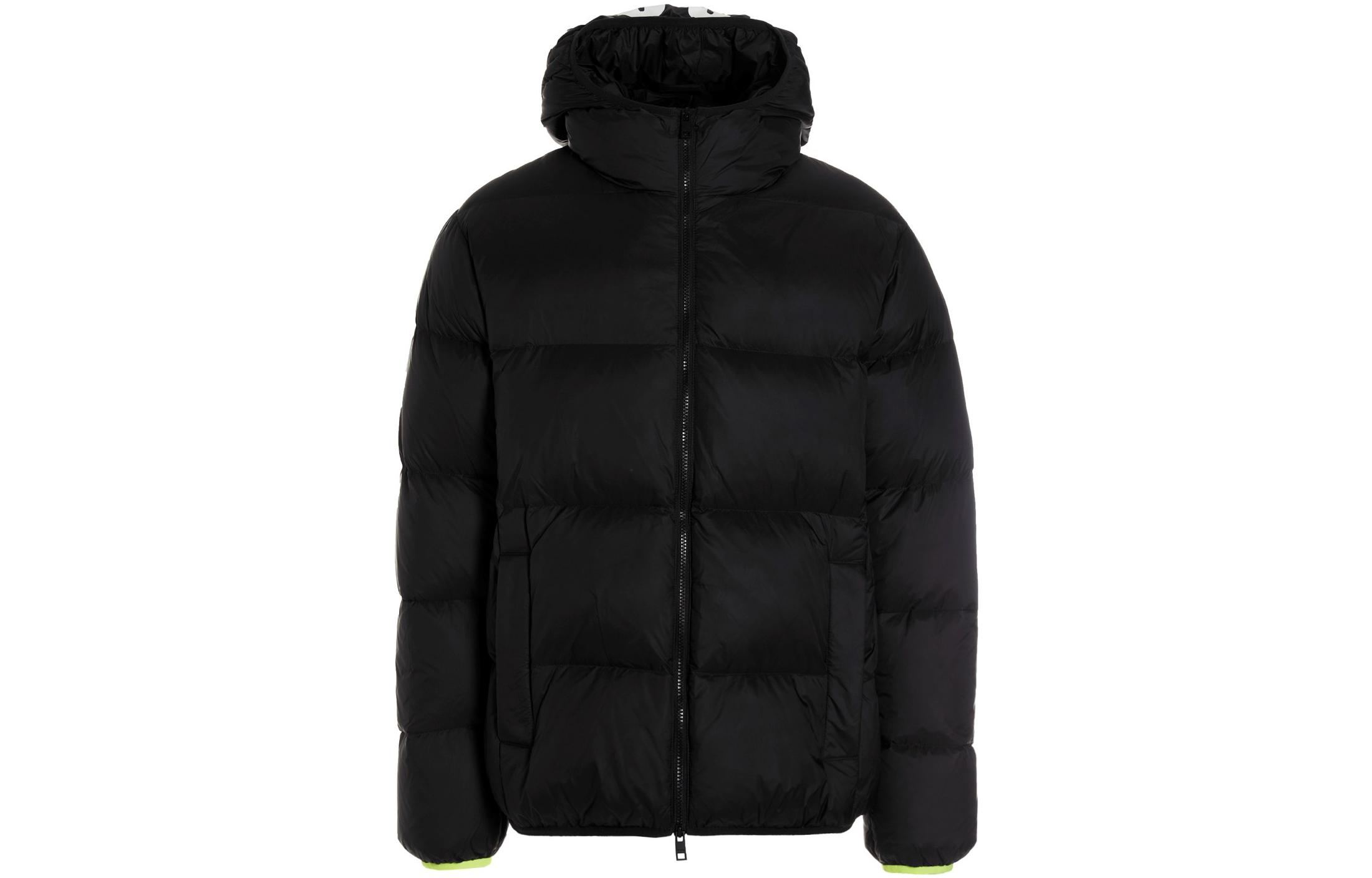 MSGM FW22 Hoodie Jacket with Letter Logo Print Long Sleeves 3340MH1622770199