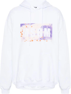 MSGM Graphic Print Cotton Long Sleeve Sweatshirt White 3640MM80247000-WHITE Buy MSGM Graphic Print Cotton Long Sleeve Sweatshirt White 3640MM80247000-WHITE