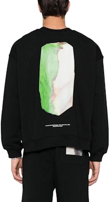 MSGM 로고 그래픽 긴팔 맨투맨 유니섹스 블랙 3646MM01247299-99 Shop MSGM 로고 그래픽 긴팔 맨투맨 유니섹스 블랙 3646MM01247299-99