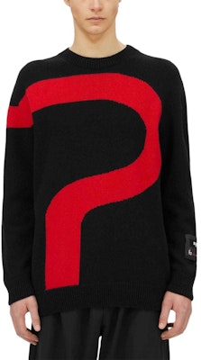 MSGM 로고 패치 크루넥 오버사이즈 롱 슬리브 니트 스웨터 블랙. 3740MM218247593-BLACK Lookbook MSGM 로고 패치 크루넥 오버사이즈 롱 슬리브 니트 스웨터 블랙. 3740MM218247593-BLACK