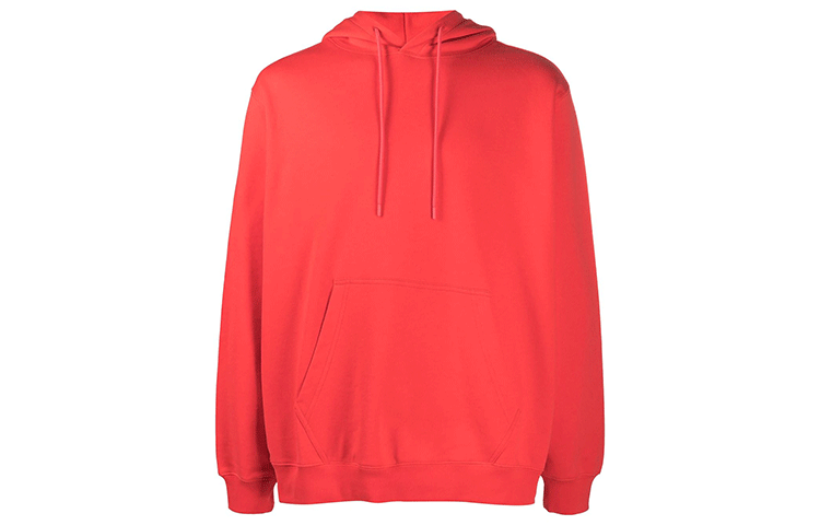 MSGM Logo Printed Hoodie Orange - 3040MM165217099-19