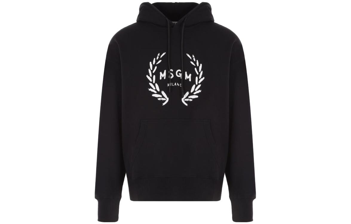 MSGM Logo Sweatshirt Black - 3540MM13023779999