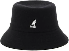 MSGM Logo Wool-Blend Black Bucket Hat for Men 3140ML10K-217745 MSGM Logo Wool-Blend Black Bucket Hat for Men 3140ML10K-217745