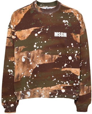 MSGM 페인트 스플래터 니트 텍스처 오버사이즈 맨투맨 멀티컬러 남성. 3640MM122247092-37 Buy MSGM 페인트 스플래터 니트 텍스처 오버사이즈 맨투맨 멀티컬러 남성. 3640MM122247092-37