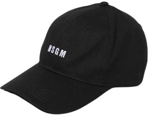 MSGM 纯色聚酯棒球帽 黑色 3641MDL0624727399 Buy MSGM 纯色聚酯棒球帽 黑色 3641MDL0624727399