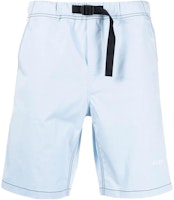 MSGM SS22 Contrast Stitch Casual Shorts Light Blue 3240MB05X227004-84 MSGM SS22 Contrast Stitch Casual Shorts Light Blue 3240MB05X227004-84
