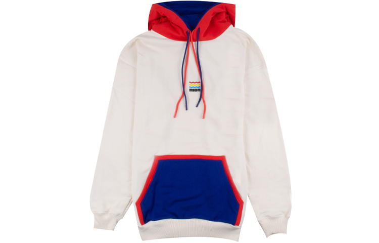 MSGM SS22 White Cotton Hoodie 3240MM71227299-03