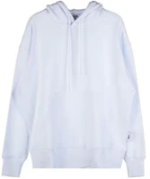 MSGM White Hoodie with Letter Print Long Sleeves 3640MP79247001-02 MSGM White Hoodie with Letter Print Long Sleeves 3640MP79247001-02