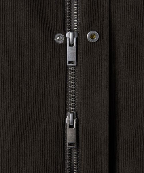 Purchase Musinsa Standard 14W Corduroy Minimalist Blouson Jacket [Brown] MMDJJ5Z19-BR