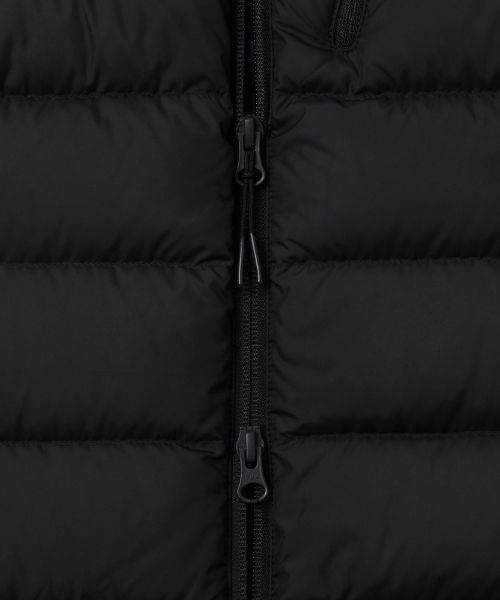Shop MUSINSA STANDARD 城市休闲连帽轻薄羽绒服 [黑色] MMDDJAZ01-BK