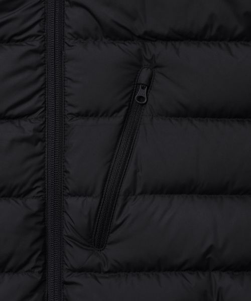 Details for MUSINSA STANDARD 城市休闲连帽轻薄羽绒服 [黑色] MMDDJAZ01-BK
