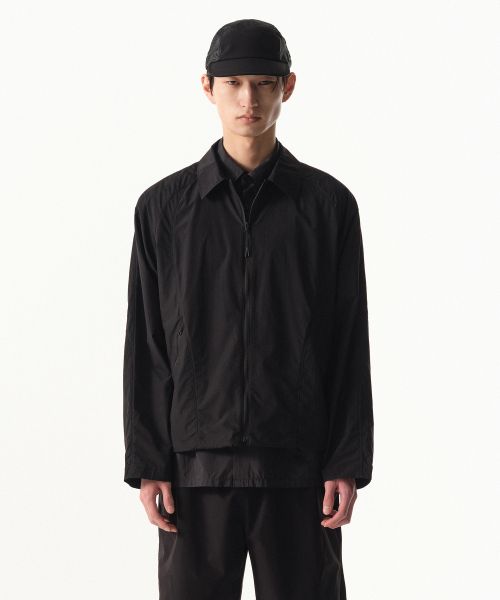 Musinsa Standard [City Leisure] Lightweight Blouson Jacket [Black] MMEJJ5Z80-BK