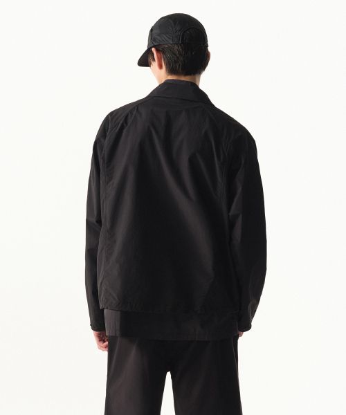 Lookbook MUSINSA STANDARD [城市休闲] 轻量短款夹克 [黑色] MMEJJ5Z80-BK
