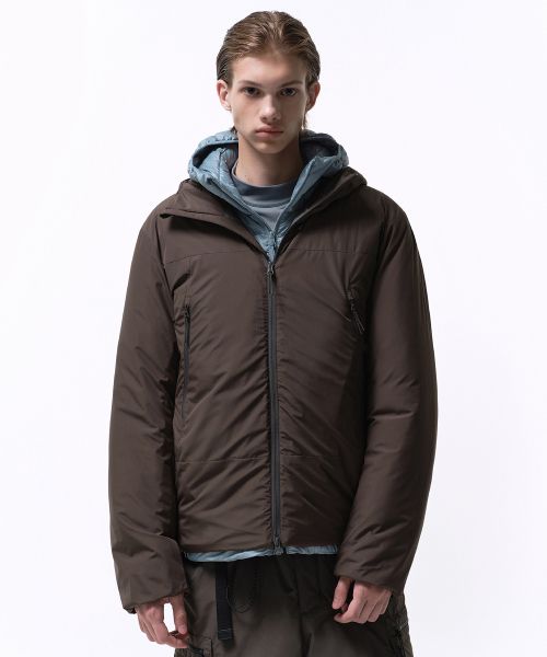 Musinsa Standard [City Leisure] Padded Windbreaker Jacket [Brown] MMEJJ9C01-BR