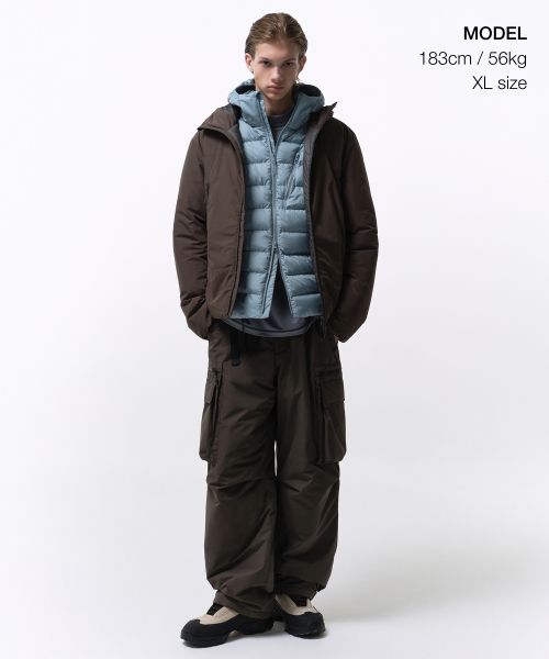 Order Musinsa Standard [City Leisure] Padded Windbreaker Jacket [Brown] MMEJJ9C01-BR