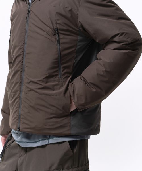 Cheap Musinsa Standard [City Leisure] Padded Windbreaker Jacket [Brown] MMEJJ9C01-BR