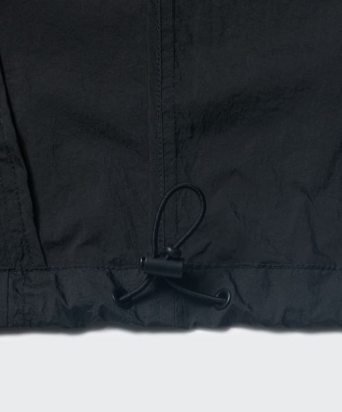 Sizing MUSINSA STANDARD [City Leisure] Sheer Windbreaker Jacket [Black] MMDJJ5Z02-BK