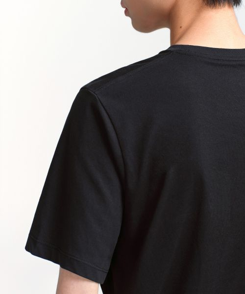 Details for MUSINSA STANDARD [Cool Standard] Basic Crew Neck T-Shirt [Black] MMBTS6Z10-BK