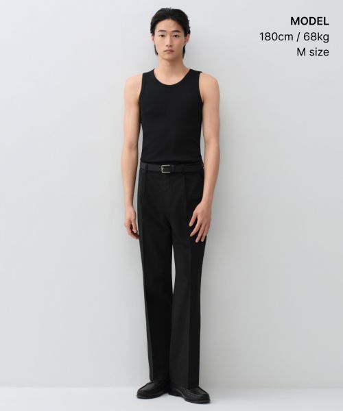 Order MUSINSA STANDARD [Cool Standard] Essential Tank Top [Black] MMFTE6A32-BK