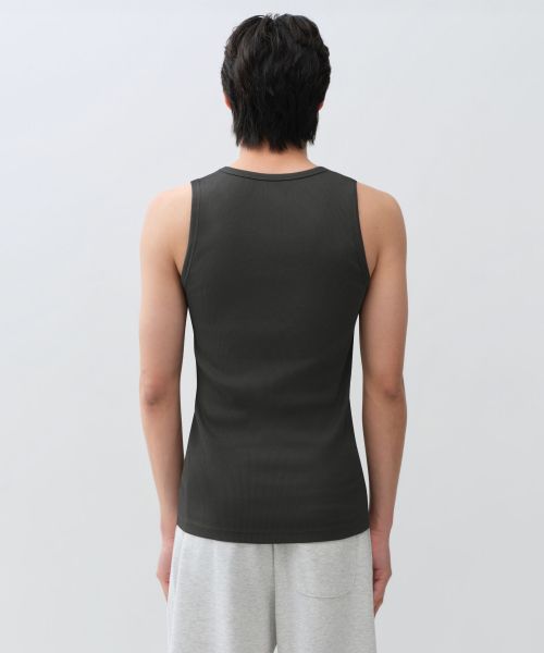 Purchase MUSINSA STANDARD [Cool Standard] Essential Tank Top [Dark Grey] MMFTE6A32-DG