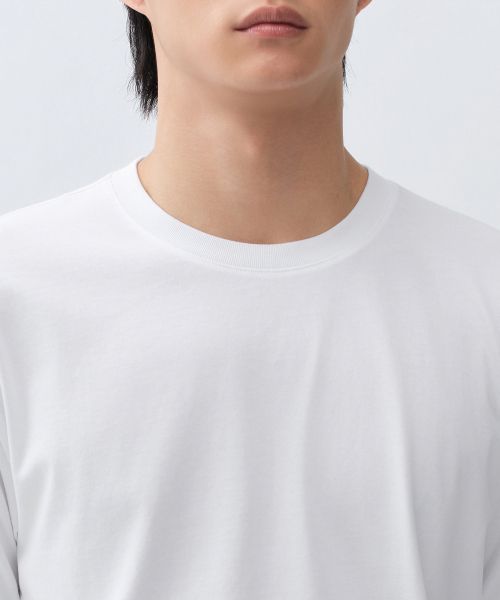 Purchase MUSINSA STANDARD [CoolStandard] Regular Crew Neck T-Shirt [White] MMFTS4A23-WH