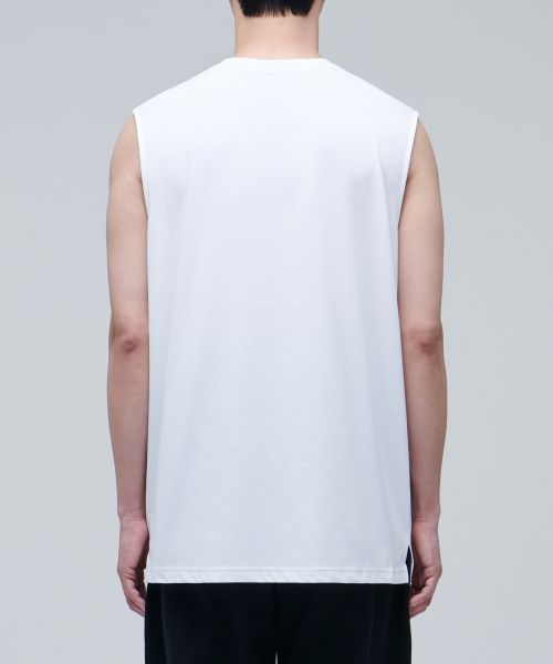 Purchase MUSINSA STANDARD [CoolStandard] Relaxed Sleeveless Top [White] MMBTS6Z12-WH