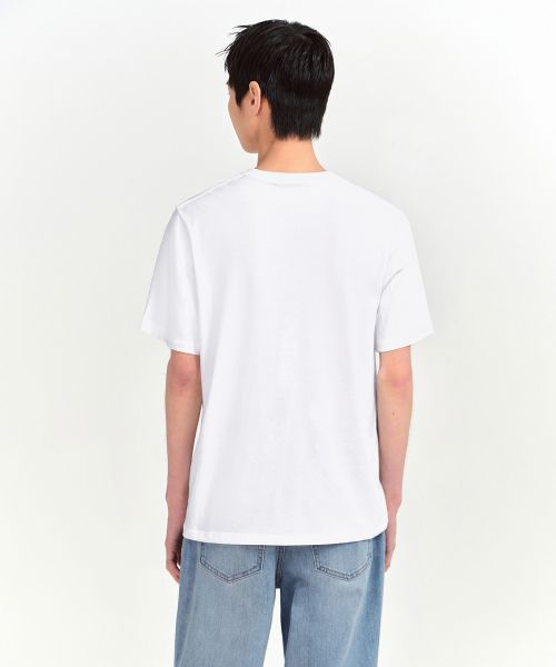 Lookbook MUSINSA STANDARD [Cooltandard] Basic Crew Neck T-Shirt [White] MMBTS6Z10-WH