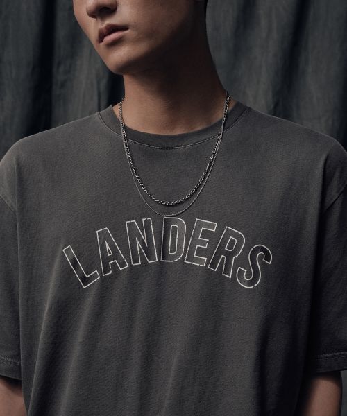 Purchase MUSINSA STANDARD [SSG Landers聯名] 碳染T恤 [炭灰色] MMFTS7D94-CG