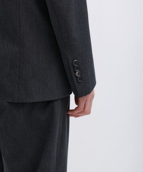 Sizing MUSINSA STANDARD 基本款西裝外套【炭灰色】 MM0JK9Z02-CG