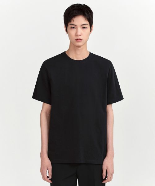 MUSINSA STANDARD Basic Crew Neck T-Shirt [Black] MM0TS4Z04-BK