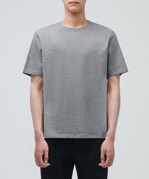 Musinsa Standard Basic Crew Neck T-Shirt [Melange Grey] MM0TS4Z04-MG