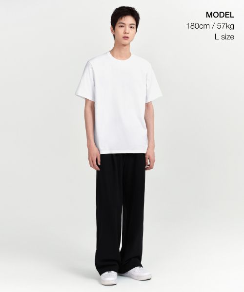 Order MUSINSA STANDARD Basic Crew Neck T-Shirt [White] MM0TS4Z04-WH