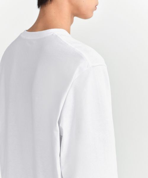 Purchase Musinsa Standard Basic Long Sleeve T-Shirt [White] MM0TLAZ09-WH